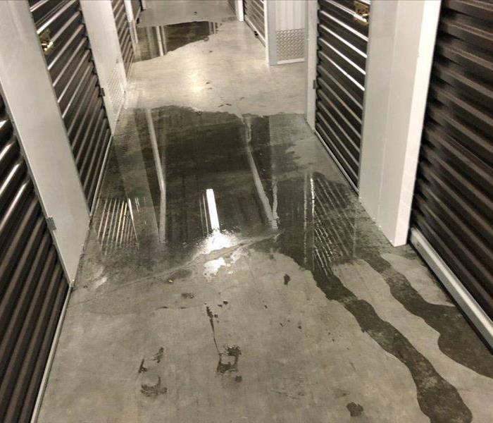 Commercial storage unit with water damage in Preston, WA