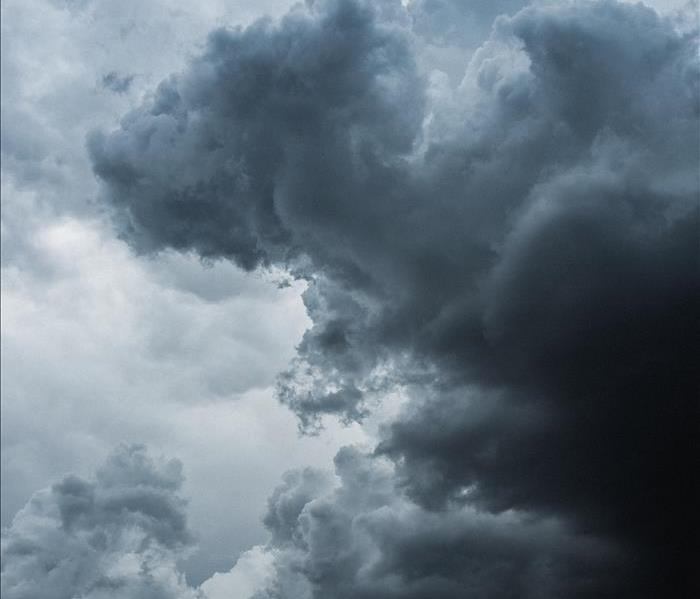 storm clouds, dark grey and light grey